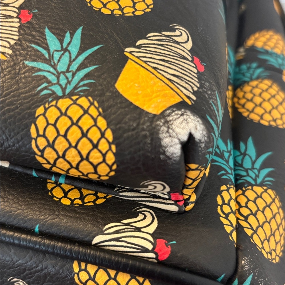 Loungefly Black and Yellow Dole Whip Pineapple Backpack - Picture 10 of 10